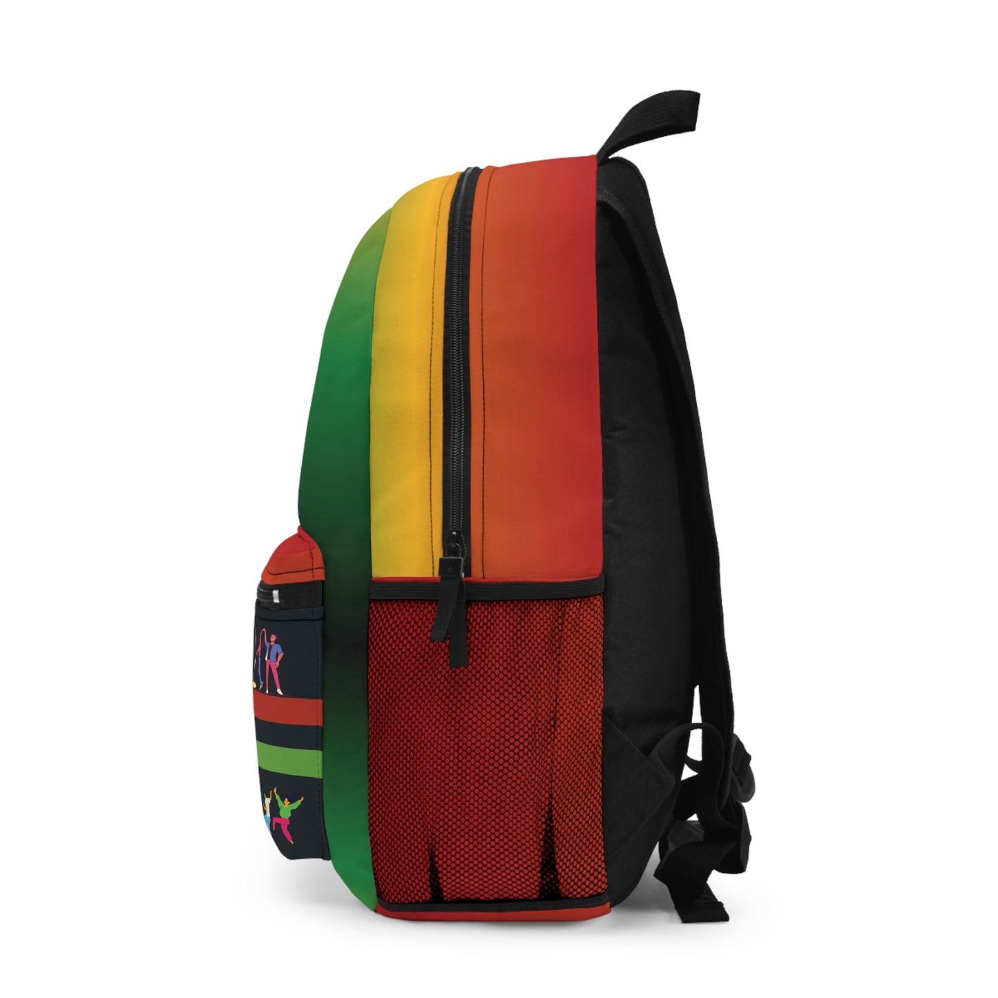 neurodiverse Pride Backpack Healing Through Movement Statement Backpack For Teens LGBTQ+ Pride And Culture Bod Identity Celebration Gear