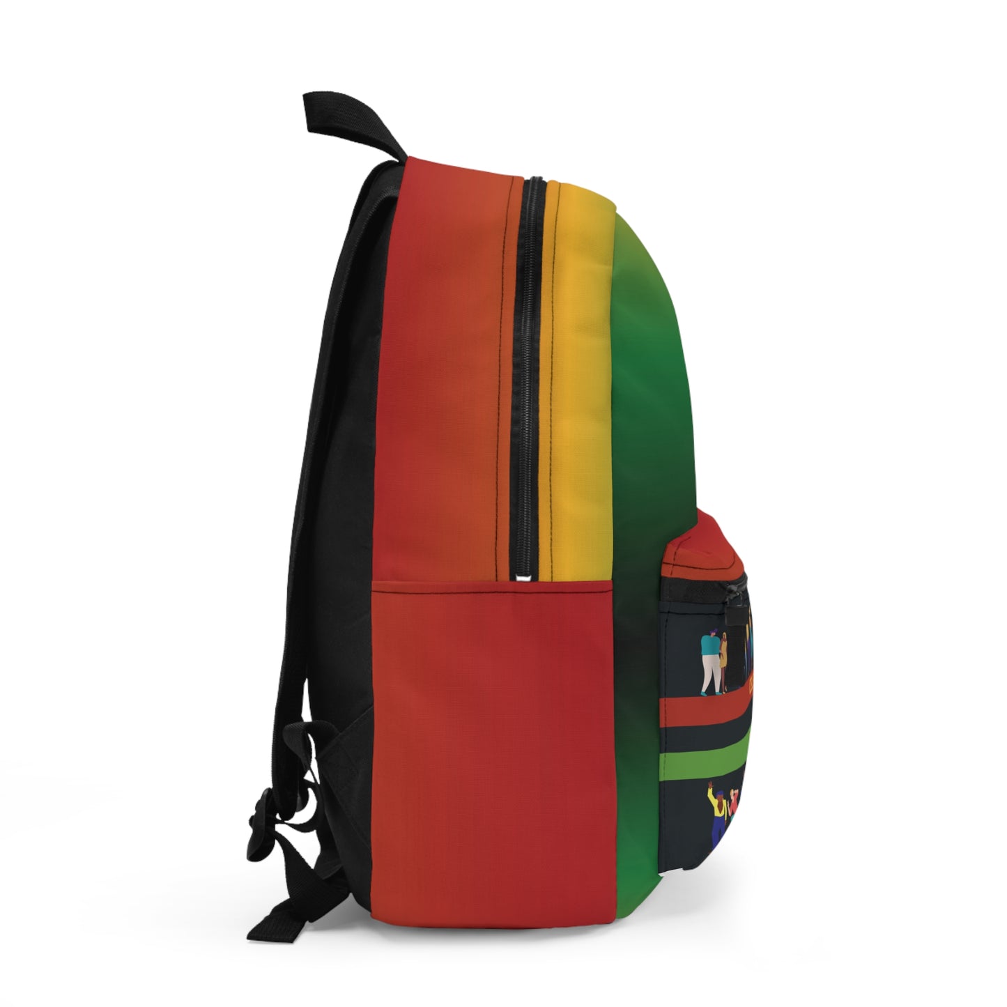 neurodiverse Pride Backpack Healing Through Movement Statement Backpack For Teens LGBTQ+ Pride And Culture Bod Identity Celebration Gear