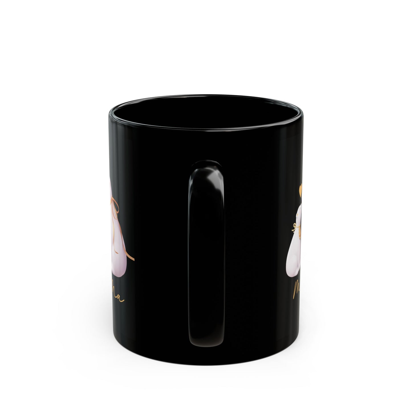 Black Mother's Day Mug Gift for Her Mama Bear Keepsake Mug Polar Bear and Cub Unique Coffee Mug Mom Gift for Birthday Sentimental Cup