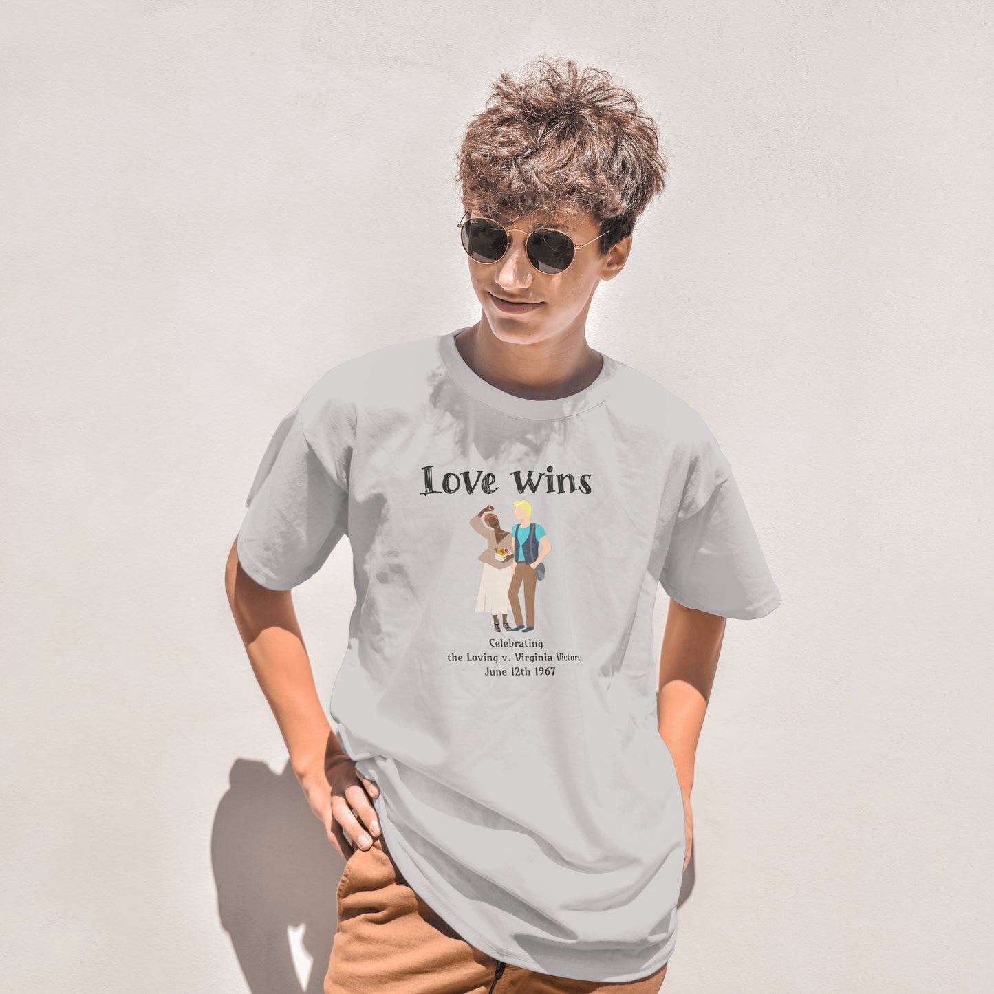 Loving Day T Shirt Awareness Day T Shirt Supreme Court Decision Interracial Love Empowering Shirt National Loving Day