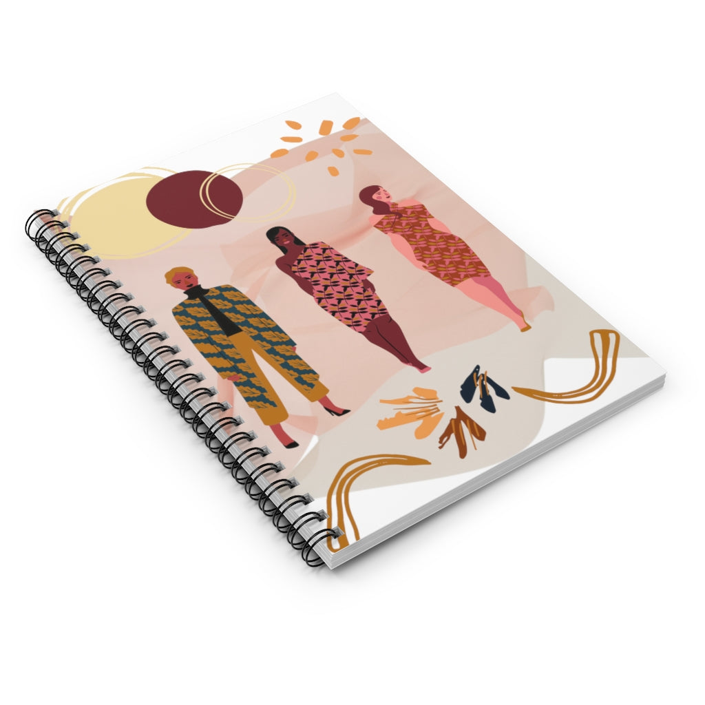 Desert Ladies Spiral Notebook