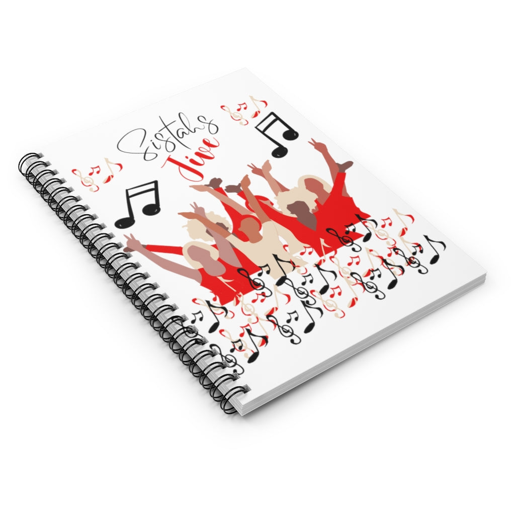 Sistahs Jive Spiral Notebook