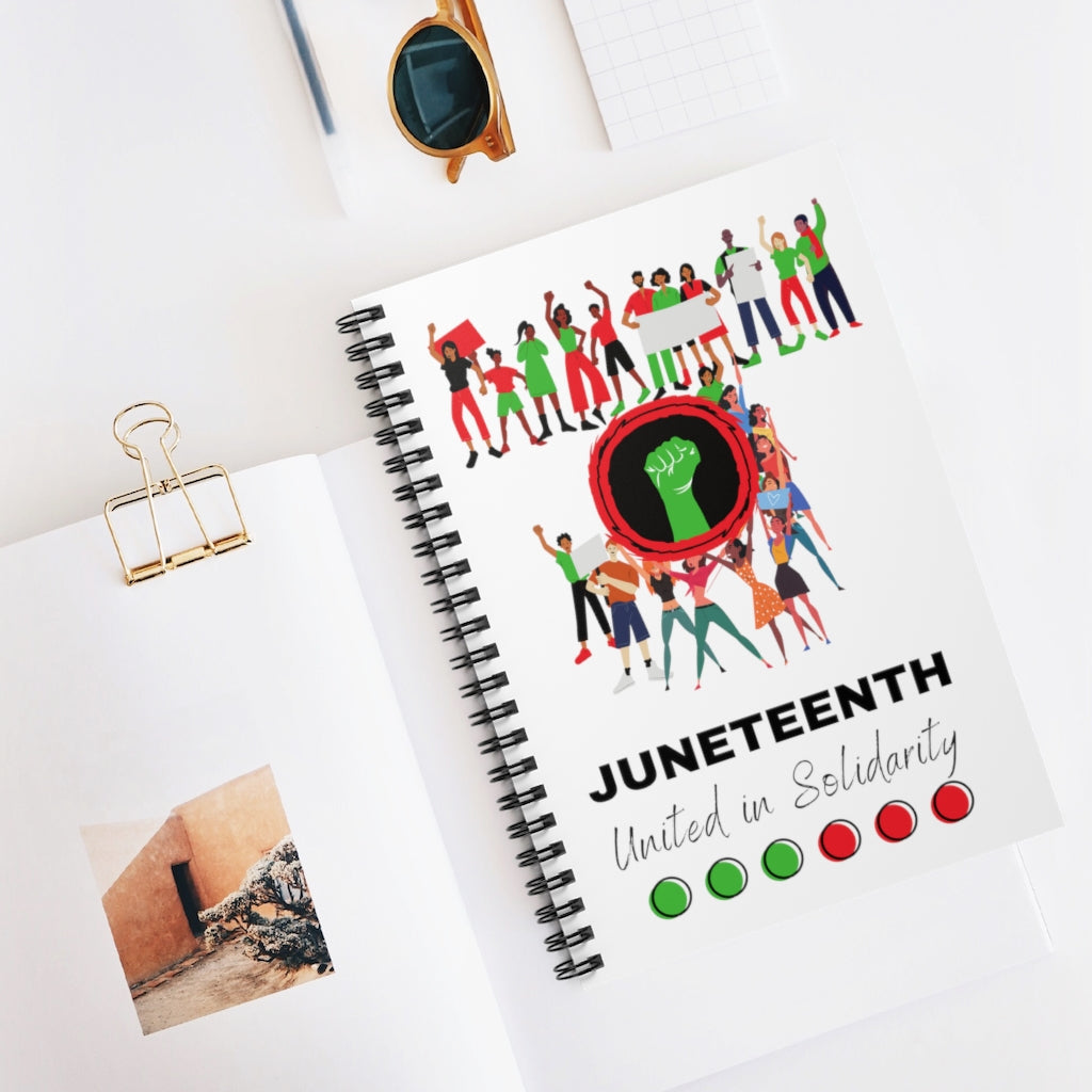 United in Solidarity Spiral Notebook