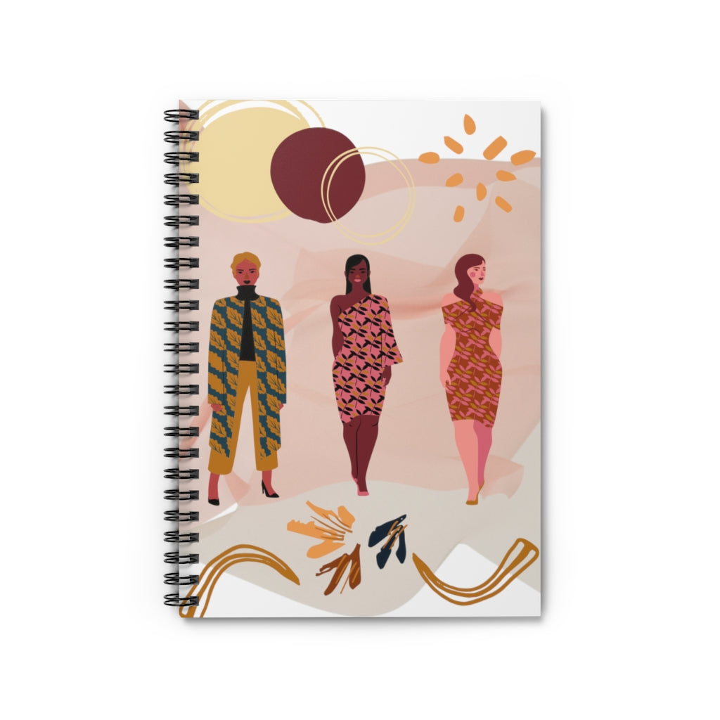 Desert Ladies Spiral Notebook