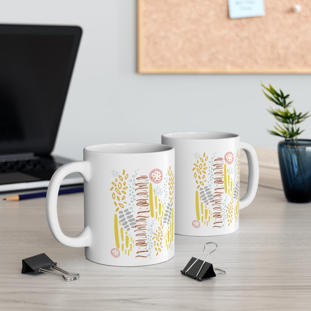 Carefree 11oz Mug 1- White