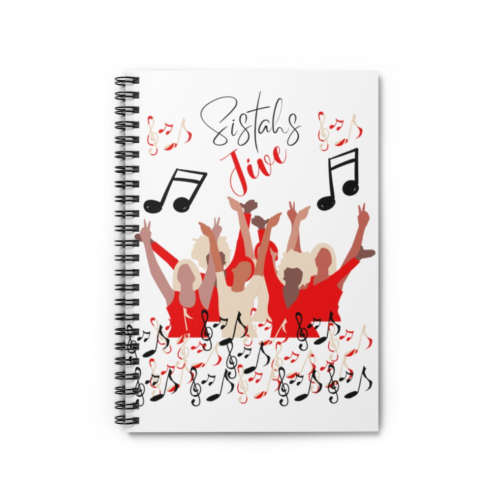 Sistahs Jive Spiral Notebook