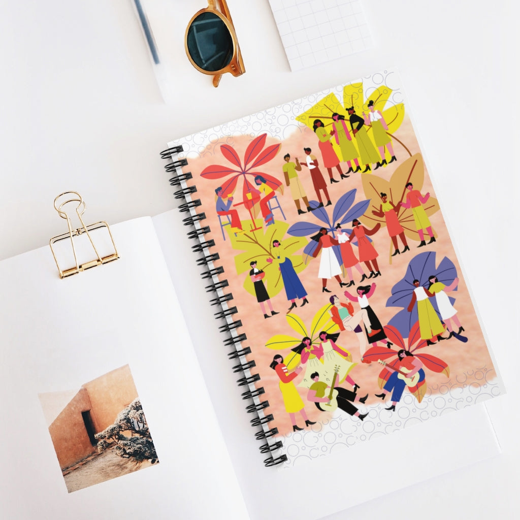 Community 2 Spiral Notebook