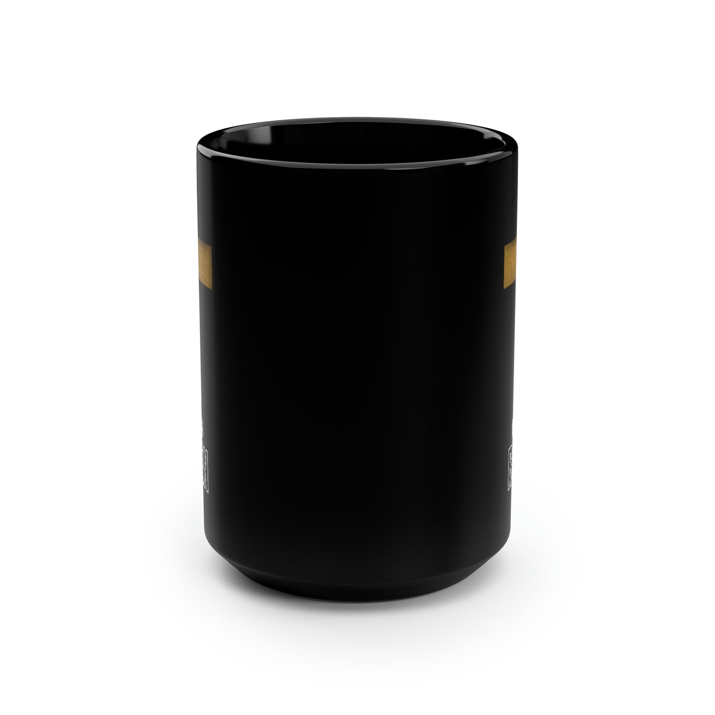 Easter Mug for Gift for Palm Sunday Cross - 15 oz Black
