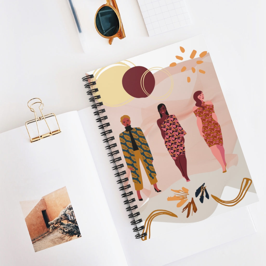 Desert Ladies Spiral Notebook