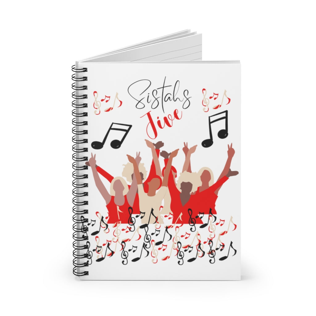 Sistahs Jive Spiral Notebook