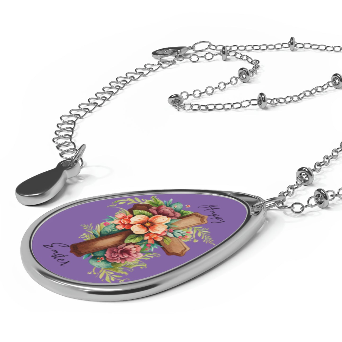 Religious Easter Necklace for Men Women and Children Religious - Purple