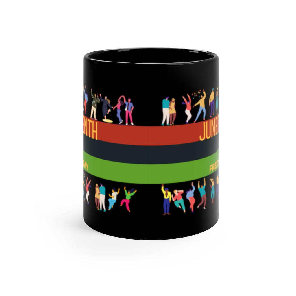 Juneteenth 11oz Mug - Black