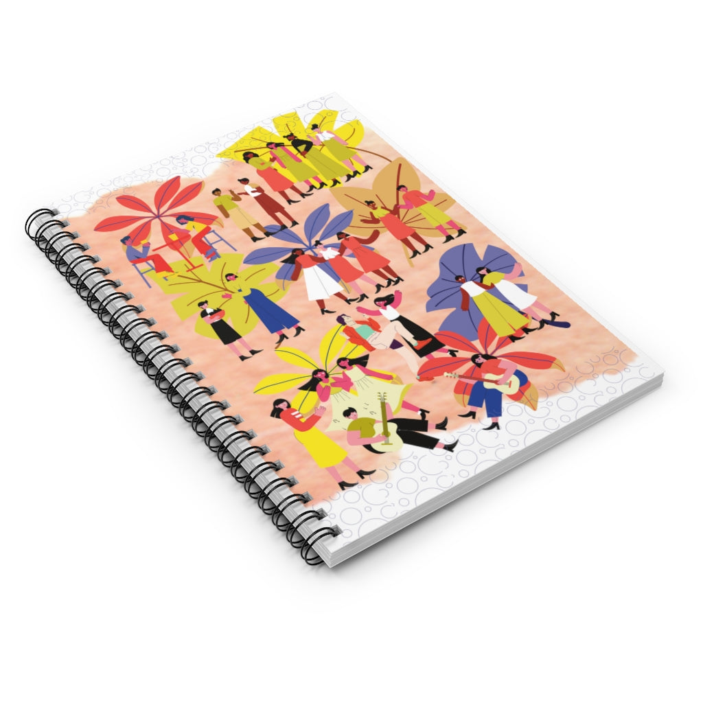 Community 2 Spiral Notebook