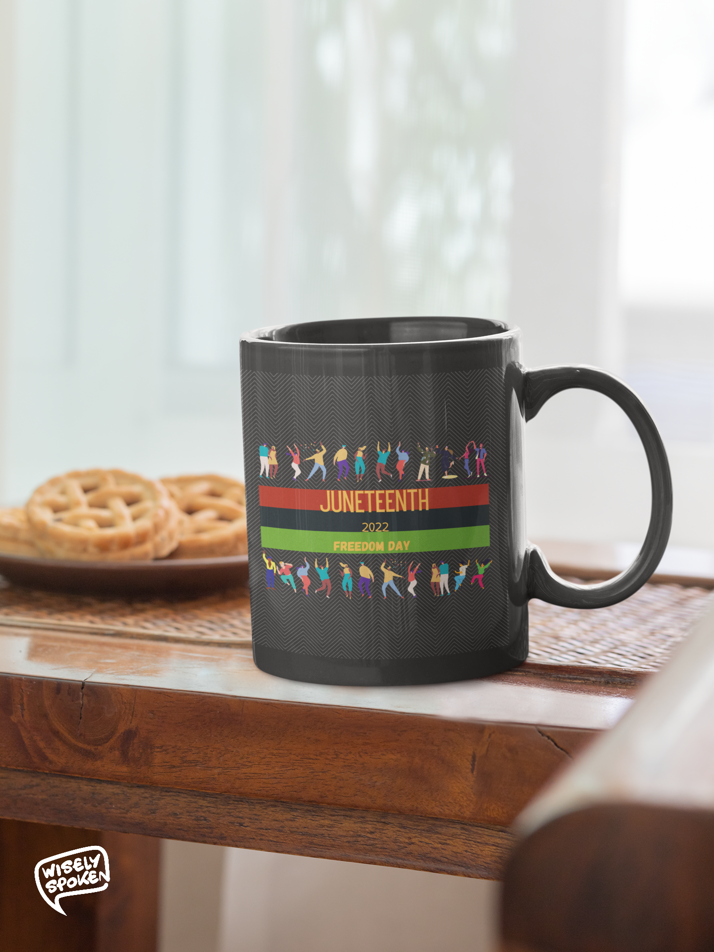 Juneteenth 11oz Mug - Black