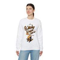 Halloween Witch Sweatshirt for Teachers Wisdom Sharing Crewneck for Educators