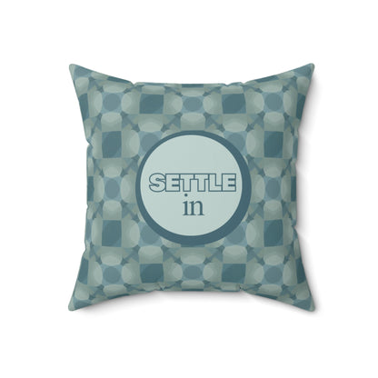 Settle In Therapy Cushion Emotion Regulation Tool Calming Therapy Decor for Neurodiverse Spaces Reversible Pillow Relaxation Gift
