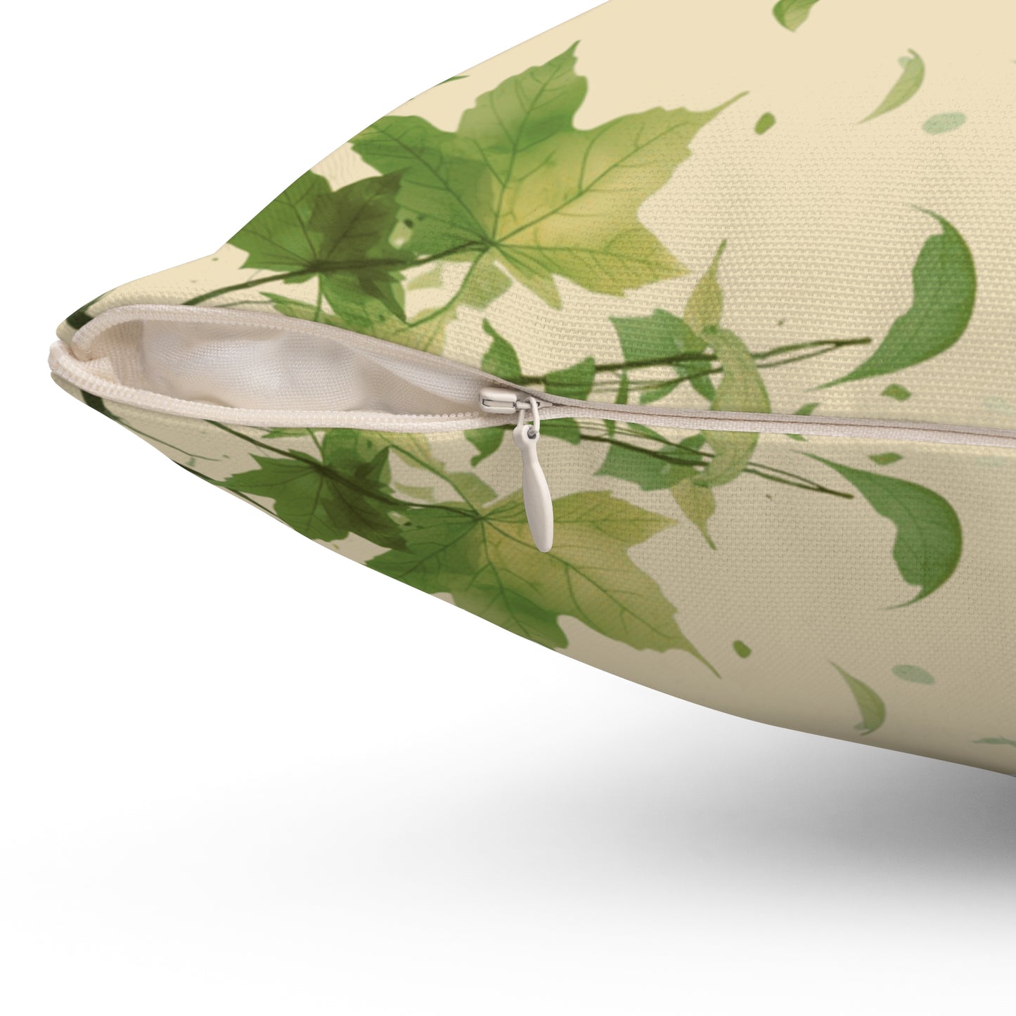 Settle In Pillow Leaf-Inspired Calming Cushion for Therapy Rooms Sensory Spaces Autism Friendly Gentle Grounding Therapy Office Decor