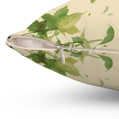 Settle In Pillow Leaf-Inspired Calming Cushion for Therapy Rooms Sensory Spaces Autism Friendly Gentle Grounding Therapy Office Decor