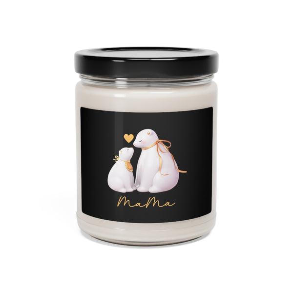 Mothers Day Scented Candle Gift for Mom Appreciation Gift Candle for Birthday Gift for Mama Polar Bear Candle for Bear Lovers