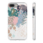 Abstract in Pink and Green Tough Phone Case