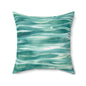 Water Calm Pillow Sensory Friendly Therapy Room Decor Soothing Wave Cushion for Counseling Offices and Quiet Spaces Relaxation Gift