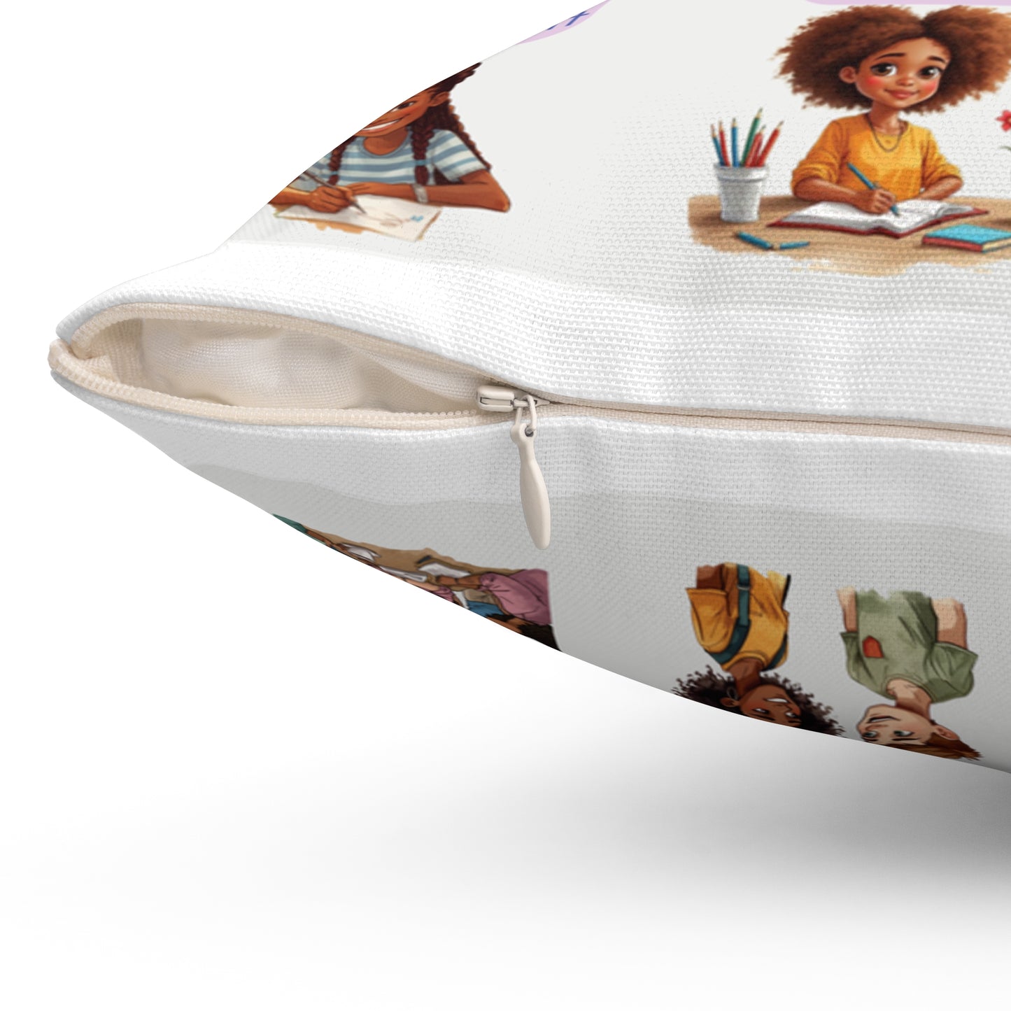 Coping Skills Throw Pillow Double-Sided Design Therapy Office Decor Supportive Space Collection Classroom Support Emotional Regulation