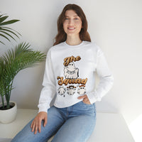 Halloween Boo Squad Sweatshirt for lovers of Ghouls Fall Crewneck Autumn Fashion Funny Ghost Shirt