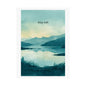 Stay Soft Wall Art Calm Landscape Poster Therapy Office Decor Mindfulness Wall Art Wisely Spoken Calm Landscapes Collection
