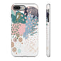 Abstract in Pink and Green Tough Phone Case
