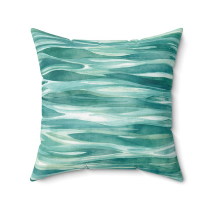 Water Calm Pillow Sensory Friendly Therapy Room Decor Soothing Wave Cushion for Counseling Offices and Quiet Spaces Relaxation Gift