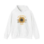 Boho Sunflower Hoodie for Nature Lovers Positive Message Flower Hoodie Motivational Message Inspirational Fashion Clothing for Comfort Wear