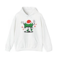 Christmas Hooded Sweatshirt Unique Festive Apparel Jolly Cartoon Figure Hoodie for lovers of Animated Characters Vintage Hoodie Gift for Christmas