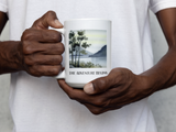 Adventure Mug For New Relationships  Couples Watercolor Outdoor Scene for Campers Hikers Nature Lovers Coffee Mug For Outdoor Lovers and Hikers