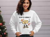 Playful Retro Sweatshirt for Gen Z Trendsetters and Lovers of Modern Positivity and Boho enthusiasts Motivational Crewneck Shirt Vintage Inspired Fashion