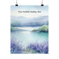 You Matter Today, Too Wall Art Calming Affirmation Poster Therapy Office Decor Emotional Wellness Print Mindfulness Landscape Wisely Spoken Calm Landscapes Collection
