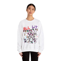 Funny Holiday Sweatshirt for Gen Z Trendsetters and Lovers of Christmas Humor Tangled Lights Graphic Crewneck Shirt Festive Winter Wear