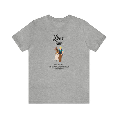 Loving Day T Shirt Awareness Day T Shirt Supreme Court Decision Interracial Love Empowering Shirt National Loving Day