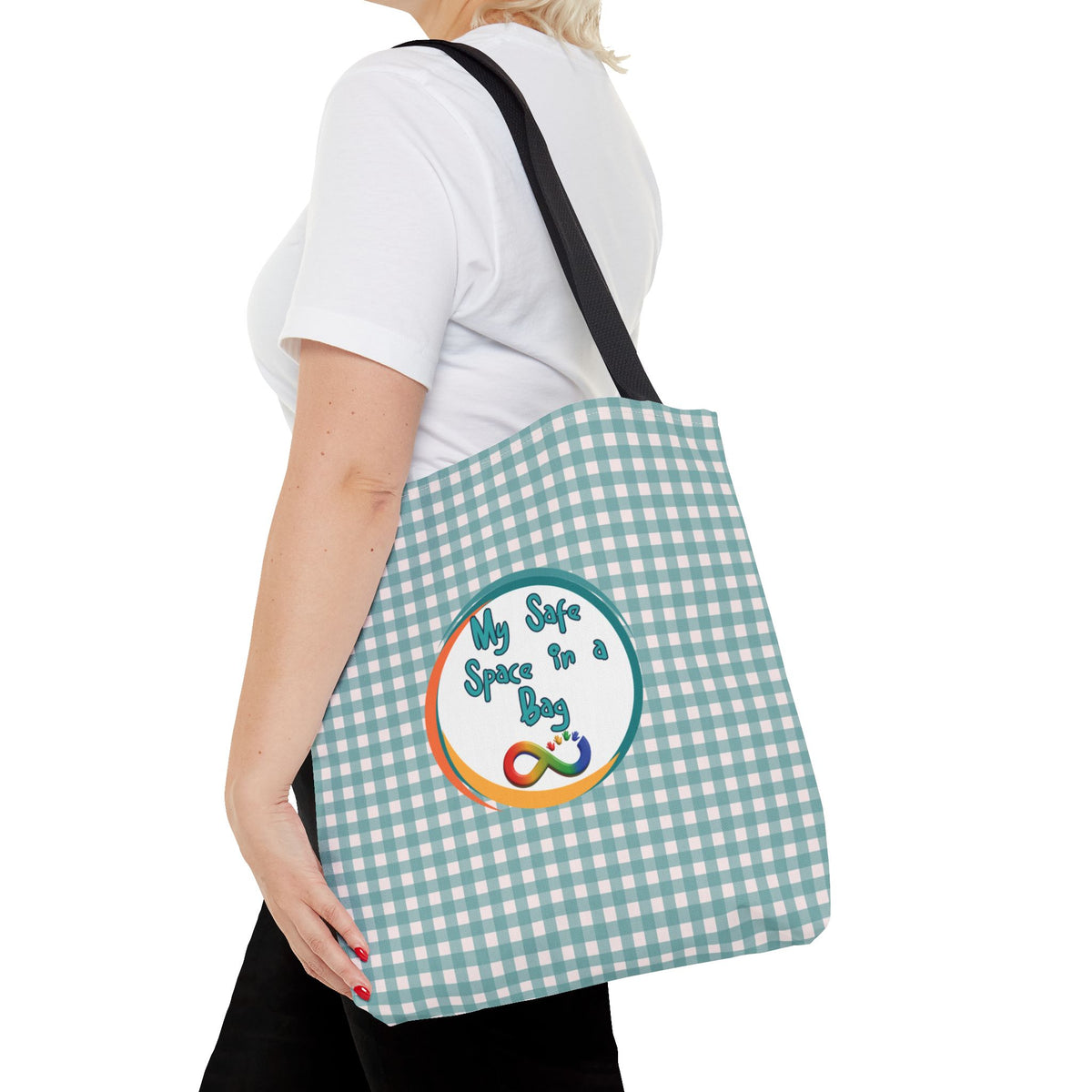 My Safe Space In A Bag Tote For Sensory Items Neurodiverse Carry What Matters