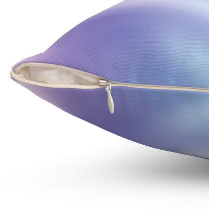 Stay With The Breath Lavender Gradient Meditation Cushion  Calming Reversible Therapy Pillow for Neurodiverse Sensory-Support Spaces