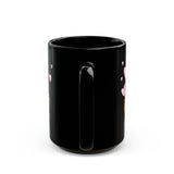 Mother's Day Gift for Mom Bear Black Keepsake Mug Bear Hug Mug Unique Mama Keepsake Gift Pink Heart Mug for Her Gift for Her Birthday