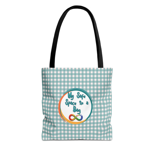 My Safe Space In A Bag Tote For Sensory Items Neurodiverse Carry What Matters