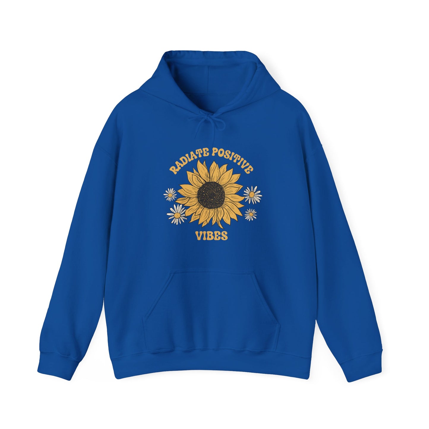 Boho Sunflower Hoodie for Nature Lovers Positive Message Flower Hoodie Motivational Message Inspirational Fashion Clothing for Comfort Wear