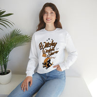 Halloween Witch Sweatshirt for Teachers Wisdom Sharing Crewneck for Educators