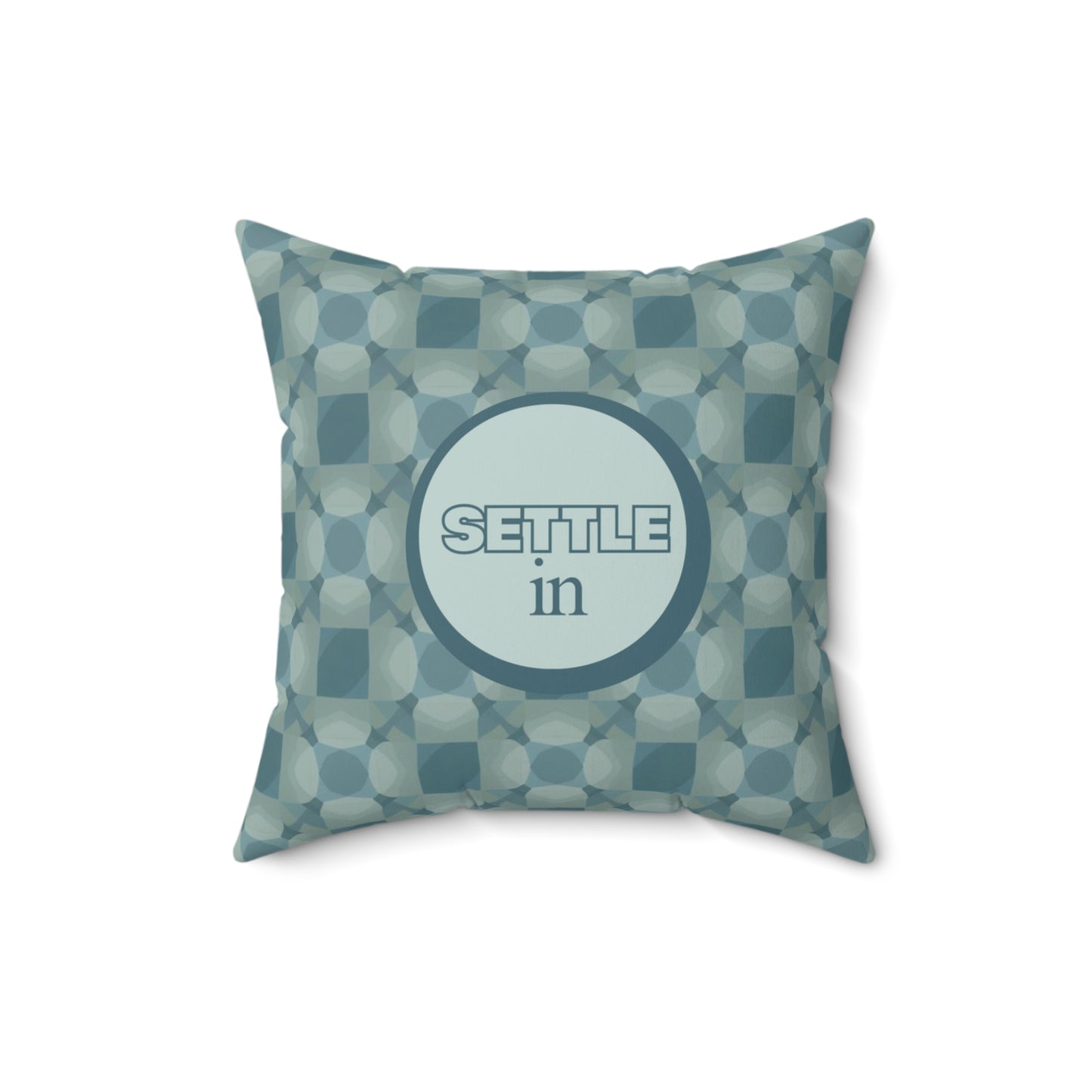 Settle In Therapy Cushion Emotion Regulation Tool Calming Therapy Decor for Neurodiverse Spaces Reversible Pillow Relaxation Gift