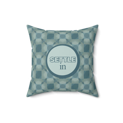 Settle In Therapy Cushion Emotion Regulation Tool Calming Therapy Decor for Neurodiverse Spaces Reversible Pillow Relaxation Gift