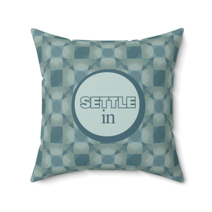 Settle In Therapy Cushion Emotion Regulation Tool Calming Therapy Decor for Neurodiverse Spaces Reversible Pillow Relaxation Gift