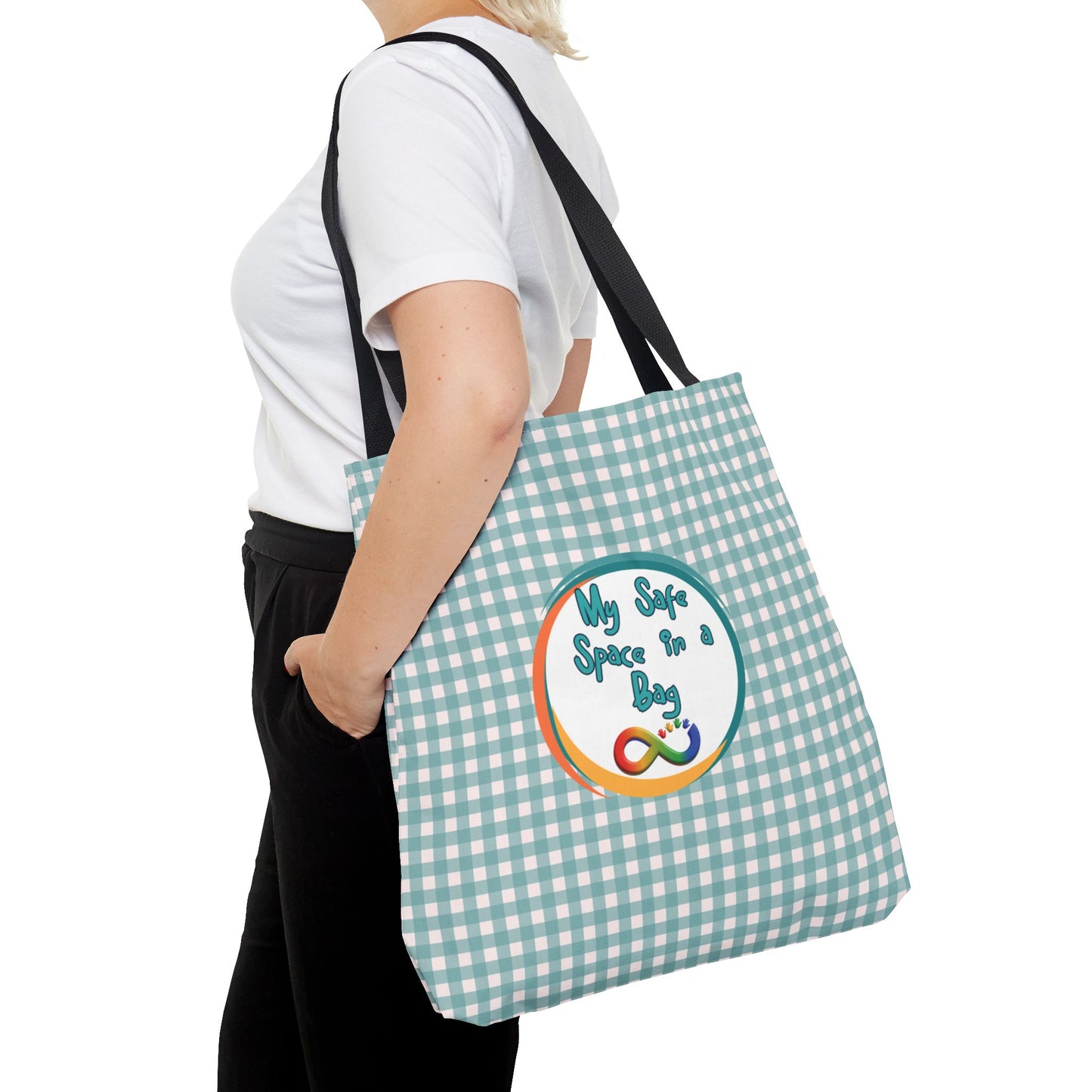 My Safe Space In A Bag Tote For Sensory Items Neurodiverse Carry What Matters