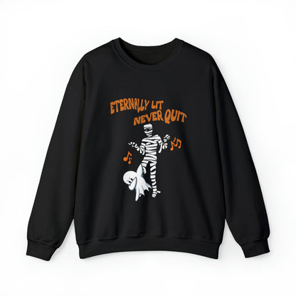 Sassy Halloween Sweatshirt Fashion Statement Ghost Sweater Mummy Shirt Contemporary Dance Mummy and Ghost Dance Unique GenZ Millennial Fall Fashion