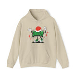 Christmas Hooded Sweatshirt Unique Festive Apparel Jolly Cartoon Figure Hoodie for lovers of Animated Characters Vintage Hoodie Gift for Christmas