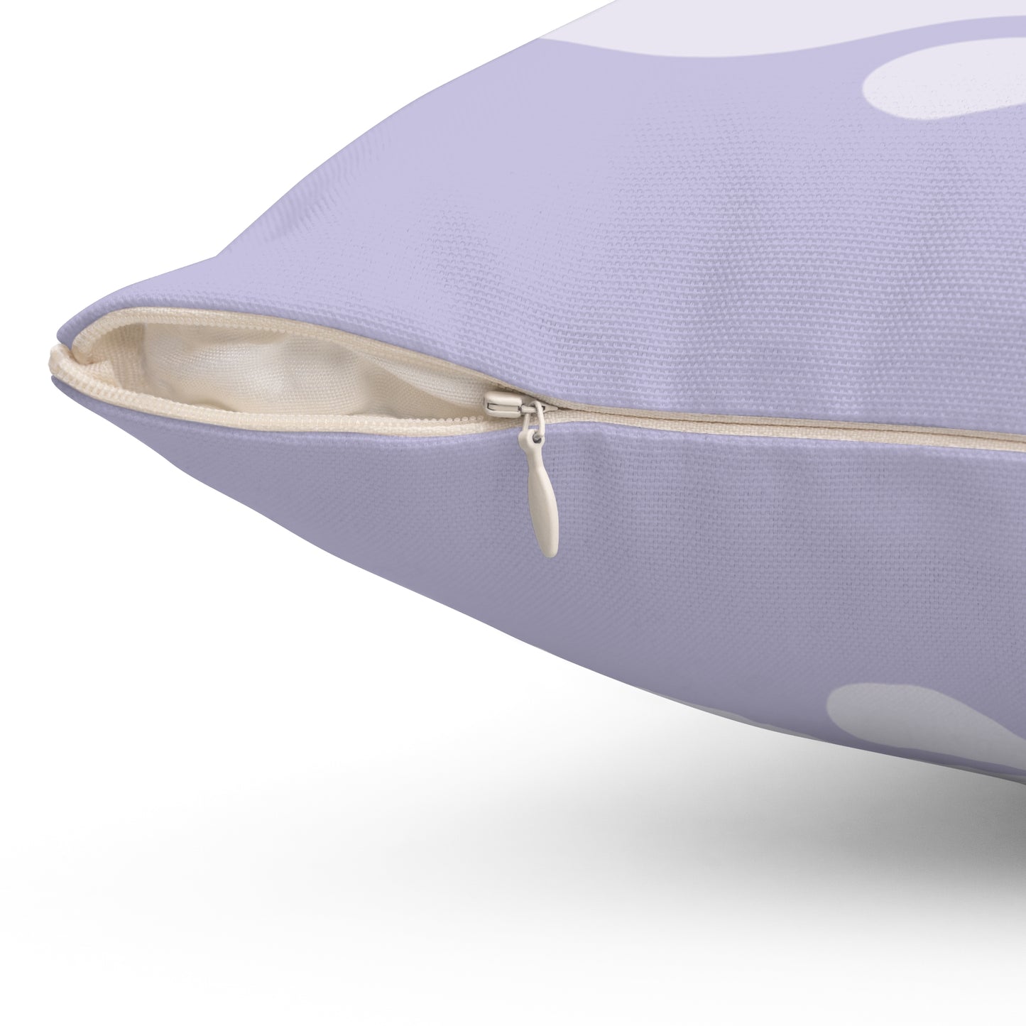 Pause Throw Pillow  Soft Lavender Mindfulness Accent for Therapy Rooms Calm Corners and Supportive Spaces School Calm Corner Pillow